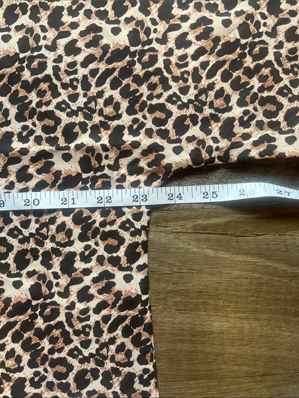 Cold Shoulder Animal Print XL Top with Rafaella Black Capris SZ 18 - 2 Piece Set